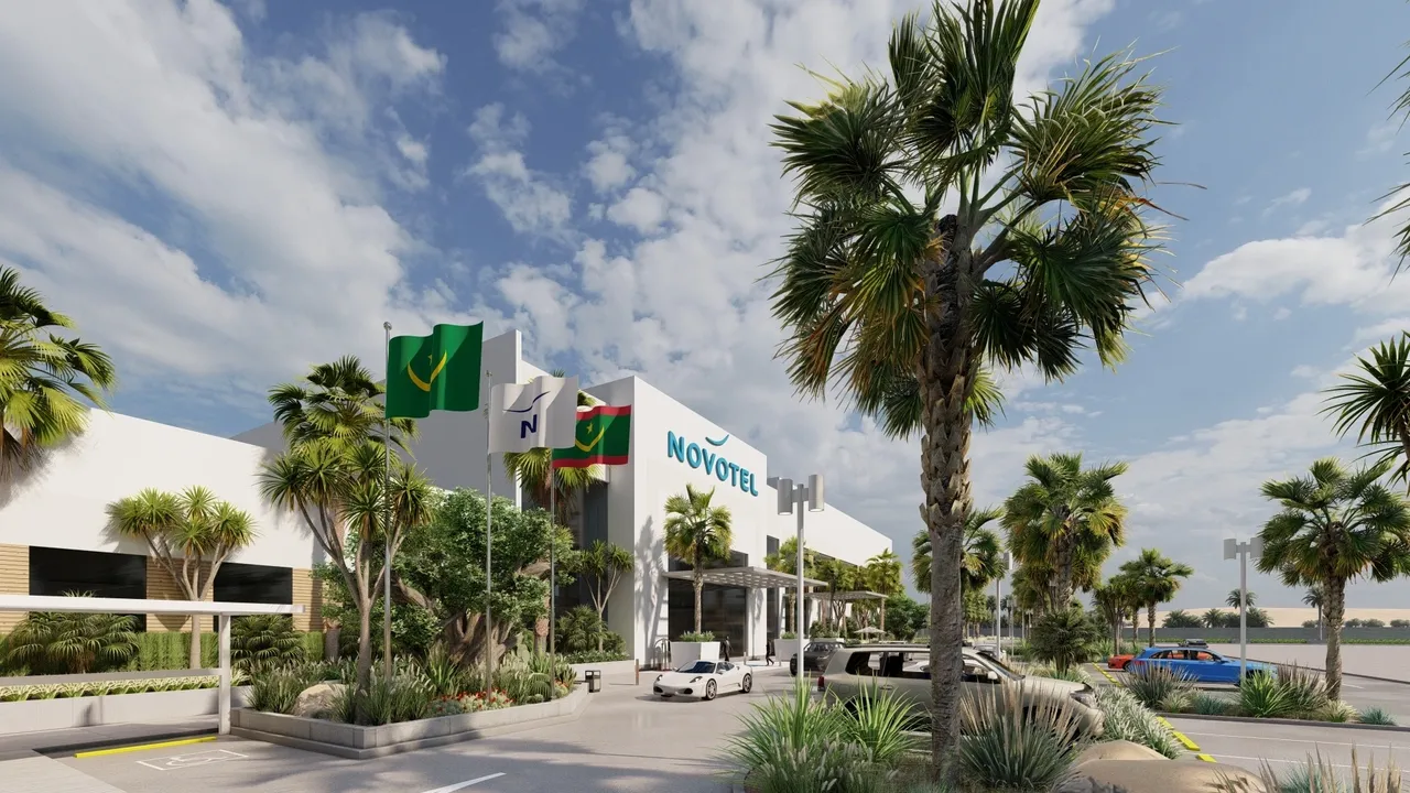 Novotel Hotel Landscape Design Mauritania