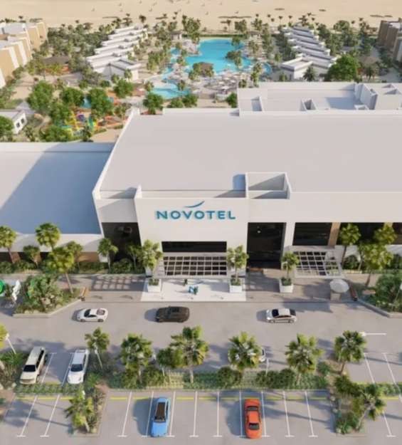 Novotel Hotel, Landscape Design, Mauritania