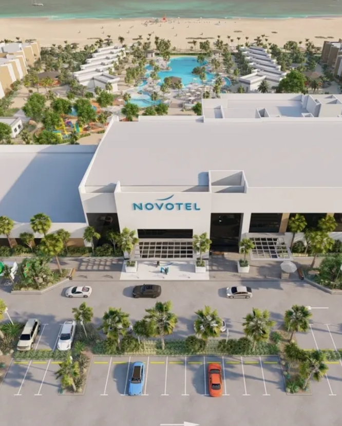 Novotel Hotel, Landscape Design, Mauritania